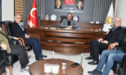 Ahmet Kaytan, AK Parti Eyyübiye İlçe Başkanı Süleyman Elgün’ü Ziyaret Etti