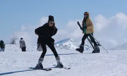 Hesarek Kayak Merkezi’e Şanlıurfalıların ilgisi