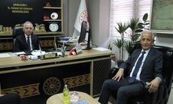 Prof. Dr. Mehmet Ali Çullu, Tarım ve Orman İl Müdürü Mehmet Salih Söğüt’ü Ziyaret Etti