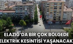 Elazığ'da 11 Mayıs’ta Elektrik ve Su Kesintisi Bekleniyor!
