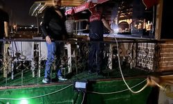 Fırat Nehri’nde Korku Dolu Anlar! Restoran Sürüklendi