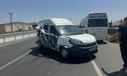 Şanlıurfa'da Korkutan Kaza!
