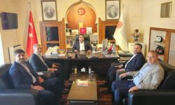 AK Parti Haliliye İlçe Teşkilatı, Numan Günay’ı Makamında Ziyaret Etti