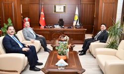 Haliliye Kaymakamı ve Belediye Başkanı, Rektör Güllüoğlu ile Buluştu