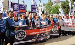 Şanlıurfa'da 1 Mayıs Coşkusu: HÜR SEN Üyeleri Bir Araya Geldi