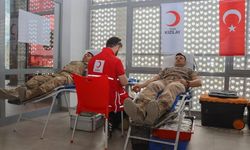 Şanlıurfa Jandarması Kızılay'a Kan Bağışında Bulundu