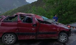 Kürtün’de Feci Kaza!