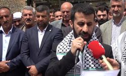 Siverek’te Gazze’ye Destek, İsrail’e Tepki
