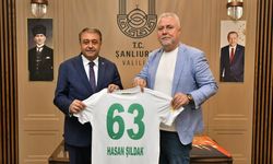 Şanlıurfaspor Yönetiminden Vali Hasan Şıldak’a Ziyaret