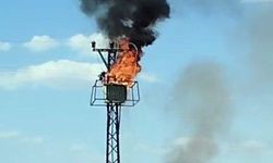 Viranşehir’de Sulama Trafosunda Korkutan Yangın