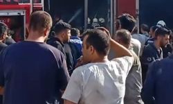 Şanlıurfa Evren Sanayi Sitesi'nde Korkutan Yangın!