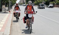 Pedallarıyla Türkiye'yi Gezen Çiftin 65. Durağı Şanlıurfa Oldu: Hedef 81 İl