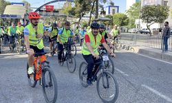 Şanlıurfa’da 12. Yeşilay Bisiklet Turu Düzenlendi