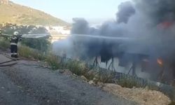 Bodrum’da Korkutan Yangın!
