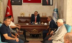 Eyyübiye Belediye Başkanı Kuş, Muhtarlar Federasyonu Heyetini Ağırladı