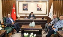 AK Parti Eski İlçe Başkanı, Haliliye Kaymakamı ile Bir Araya Geldi