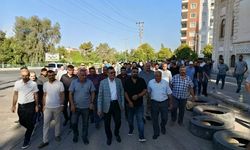 TES-İŞ Şanlıurfa Şubesi Üyeleri Hükümetin Toplu Sözleşme Teklifine Tepki Gösterdi