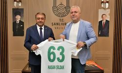 Şanlıurfaspor Başkanı Saraçoğlu’ndan Vali Şıldak’a Teşekkür