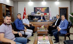 MHP İl Başkanı ve Türk Sağlık-Sen Şube Başkanı’ndan İl Sağlık Müdürü Erhan Berk’e Ziyaret