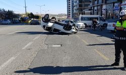 Şanlıurfa Haliliye’de Korkutan Kaza!