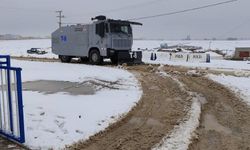 Şanlıurfa’da Karla Mücadelede TOMA Devrede!