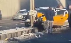 Diyarbakır–Şanlıurfa Kara Yolunda Taksinin Feci Kazası!