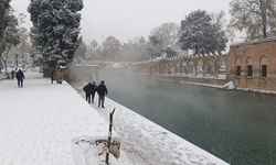 Şanlıurfa’da Tarihi Mekânlarda Kar Coşkusu!