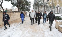 Şanlıurfa Beyaza Büründü, Başkan Kuş Çalışmaları Sahada Yönetti!