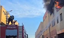 Şanlıurfa'da Halı Yıkama İş Yerinde Yangın