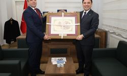 Kaymakam Şahin’den Kent Konseyi Başkanı Hartavioğlu’na Ziyaret