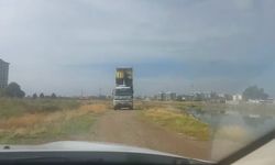 Kaçak Moloz ve Ehliyetsiz Sürücü Polis Uygulamasında Direndi