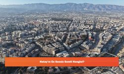Hatay'ın En Sessiz Semti Hangisi?