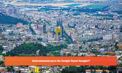 Kahramanmaraş'ın En Zengin İlçesi Hangisi?