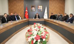 Kaymakam Dr. Muhammed Serkan Şahin Muhtarlarla Bir Araya Geldi