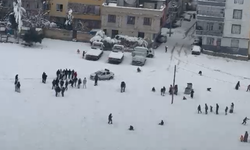 Şanlıurfa’da Kar Manzarasına Halay Damga Vurdu!