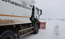 Şanlıurfa’da Karacadağ Bölgesinde Kapanan Yollar Ulaşıma Açılıyor