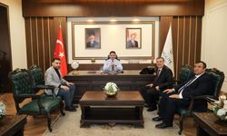 Davulcular Derneği’nden Haliliye Kaymakamı Şahin’e  Ziyaret!