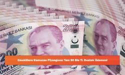Emeklilere Ramazan Piyangosu: Tam 90 Bin TL Destek Ödemesi