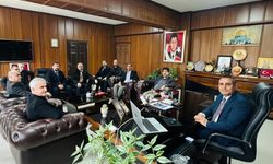 Memur-Sen Heyeti Viranşehir’de İlçe Milli Eğitim Müdürü’nü Ziyaret Etti