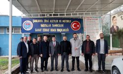 Halil Polat’a Emin Yetim ve Mehmet Üryan Arusoğlu’ndan Ziyaret