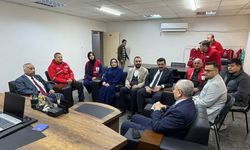 AK Parti Heyetinden Kızılay Haliliye Şubesi’ne Ziyaret