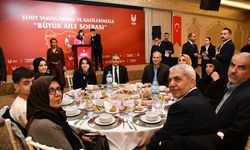 Şanlıurfa’da Şehit Yakınları Ve Gaziler İçin Büyük Aile Sofrası Kuruldu