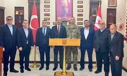 Türkiye Harp Malulü Gaziler Derneği’nden Tugay Komutanı Durmuş’a Taziye Ziyareti