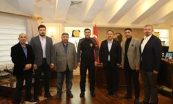 Şanlıurfa Gazeteciler Derneği’nden Emniyet Müdürü Aksoy’a Ziyaret