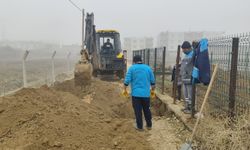 Birecik Belediyesi’nden Tadilat ve Kanalizasyon Çalışması