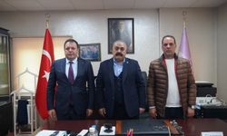 ŞUTSO Başkanı Mehmet Doğan Yetim’den Hadi Öge’ye Tebrik Ziyareti