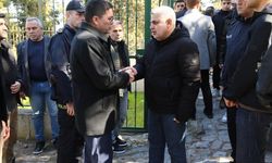 Şanlıurfa İl Emniyet Müdürü, Meslektaşının Annesinin Cenazesine Katıldı