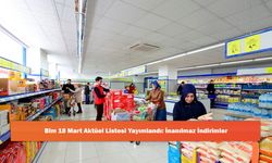 Bim 18 Mart Aktüel Listesi Yayımlandı: İnanılmaz İndirimler