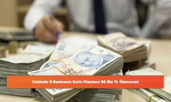 Cebinde O Bankanın Kartı Olanlara 88 Bin TL Ödenecek