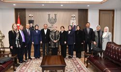 AK Parti Kadın Kolları Başkanı Tuğba Işık Ercan’dan Vali Şıldak’a Ziyaret